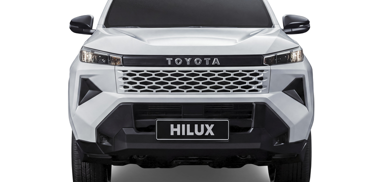 Đầu xe Toyota Hilux